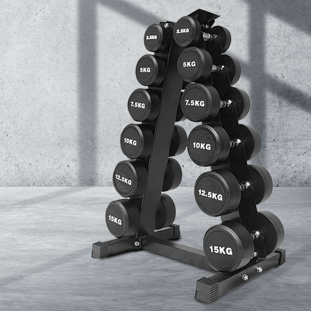 Amazon | Bonarca Aフレーム ダンベルラック ダンベルスタンド